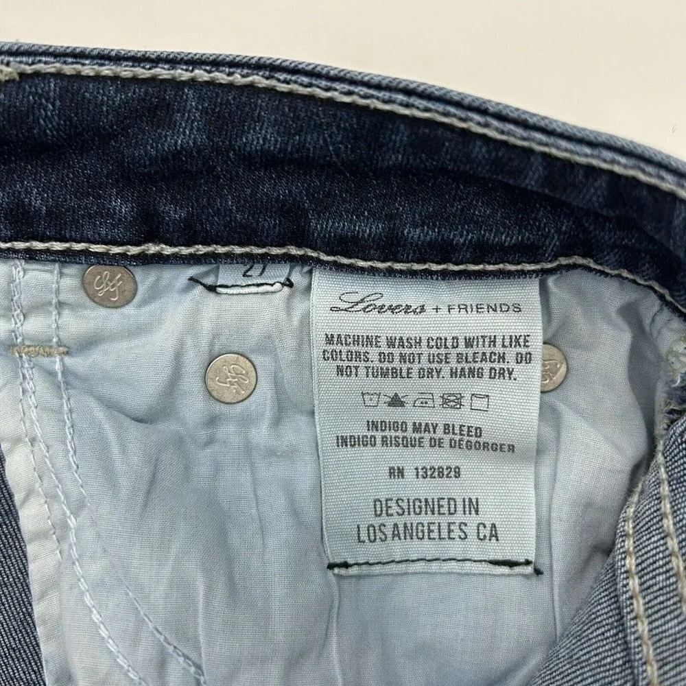 Lovers and Friends Mason‎ High Rise Skinny Jeans Womens Size 27 Ankle